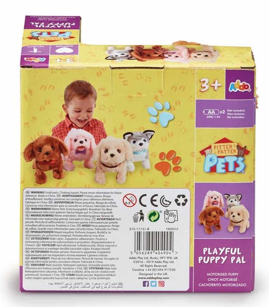 Pitter Patter Pets Playful Puppy Pal Assorted