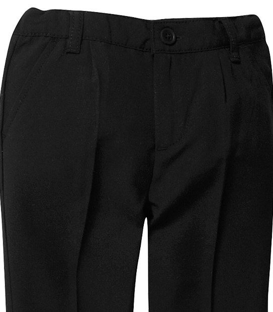 Boys' 4 Piece Formal Set With Bow Tie - Black