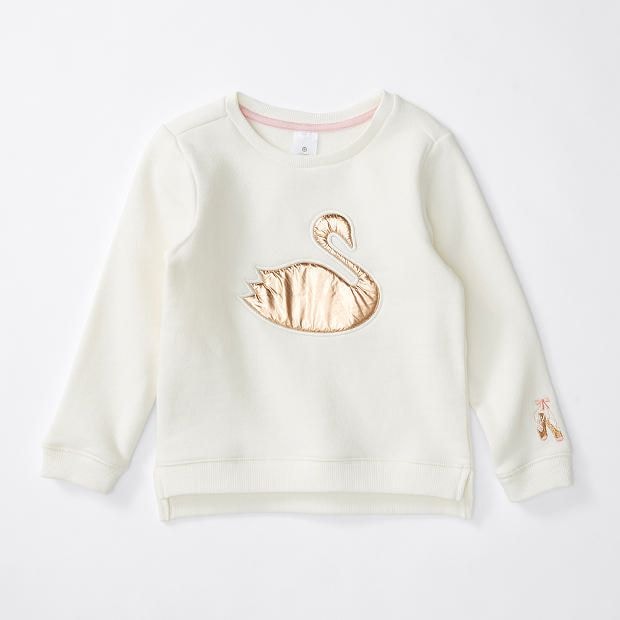 Swan Fleece Jumper Target Australia