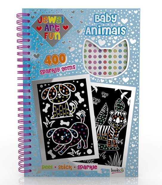 Jewel Art Fun: Baby Animals