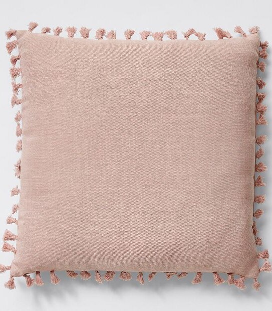 Marcella Tassel Textured Cushion