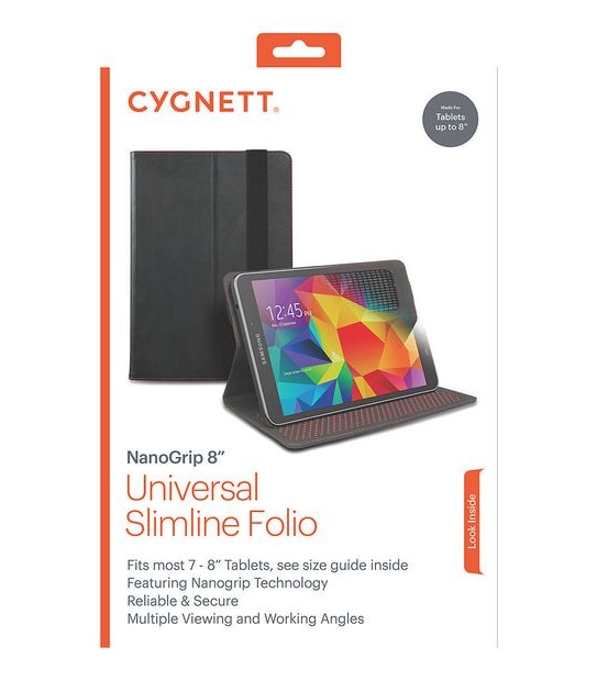 Cygnett NanoGrip 8" Universal Slimline Tablet Case