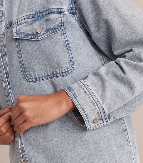 Denim Shacket