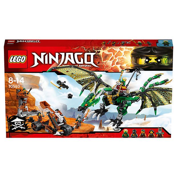 LEGO® NINJAGO™ The Green NRG Dragon 70593