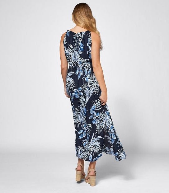 Halter Neck Maxi Dress