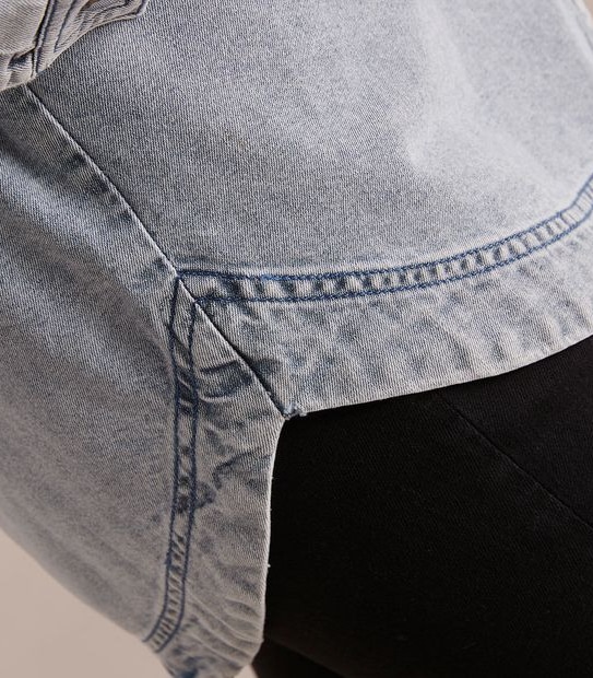 Denim Shacket