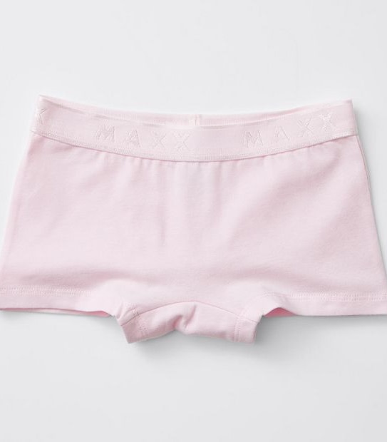Maxx Younger Girls 3 Pack Shorties - Pink/White