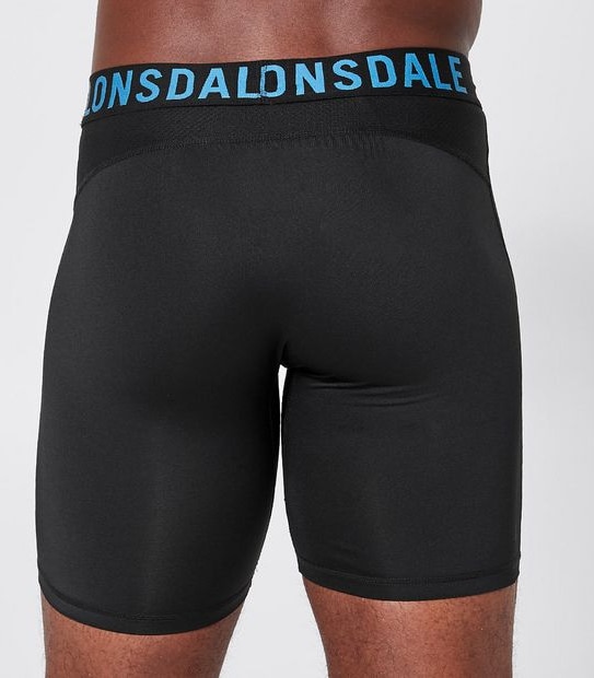 Lonsdale London 2 Pack Long Leg Sport Trunks