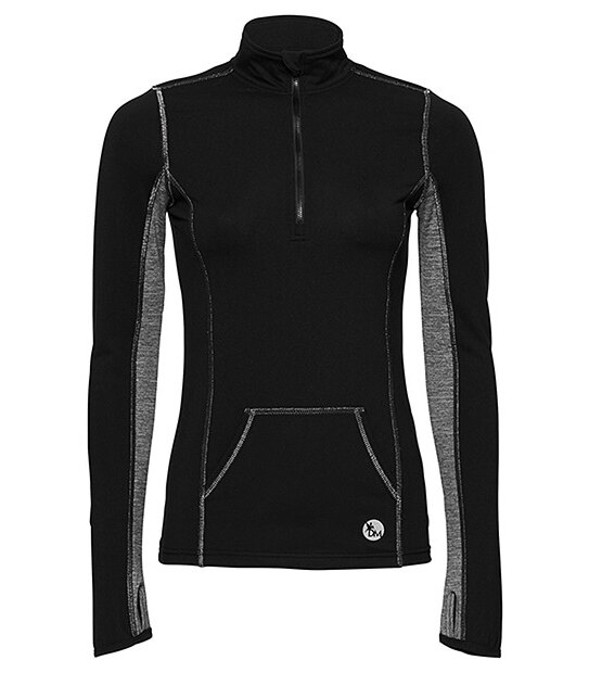 Dannii Minogue Active Petites Jogging Top - Black