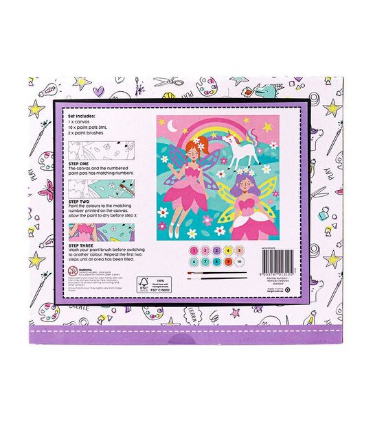 Mythical Creatures Paint By Numbers Canvas