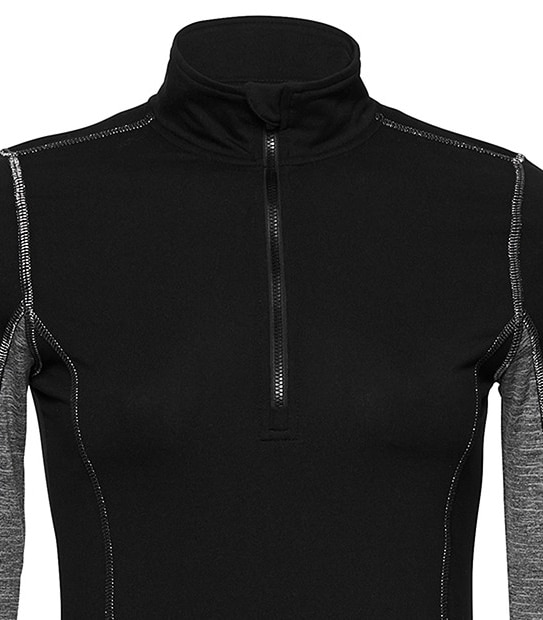 Dannii Minogue Active Petites Jogging Top - Black