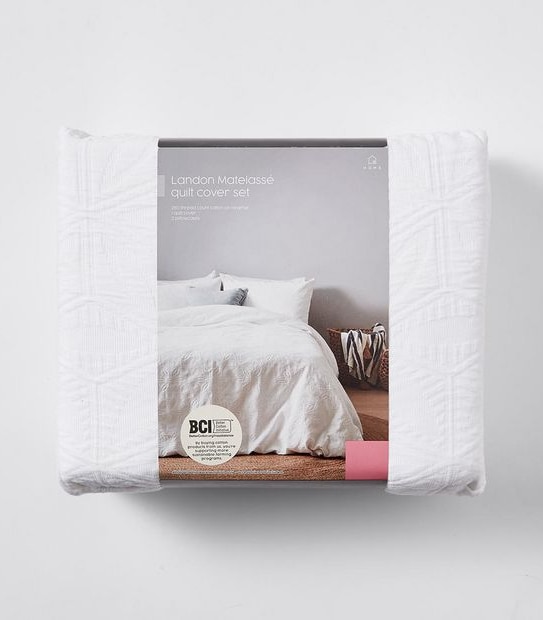 Landon Matelasse Quilt Cover Set