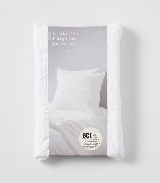 Landon Matelasse European Pillowcase