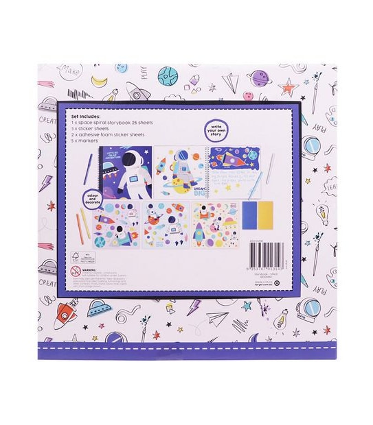 Create Your Own Space Story Book