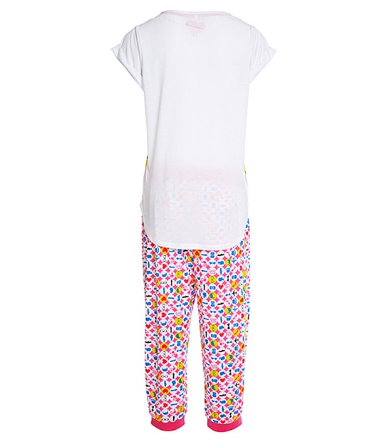Women's Barbie 3/4 Pyjama Set 2 of 3