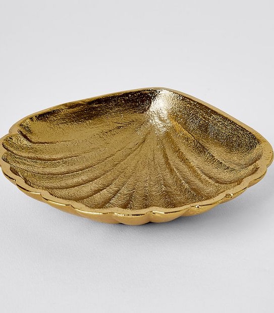 Gold Shell Trinket Dish