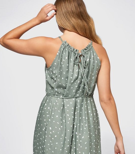 Halter Neck Maxi Dress