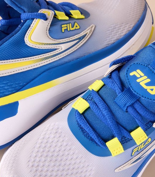 Fila Kids Senior Piacenza Sneakers - Blue/Grey