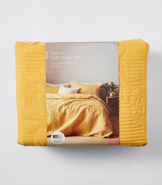 Saffron Quilt Cover Set