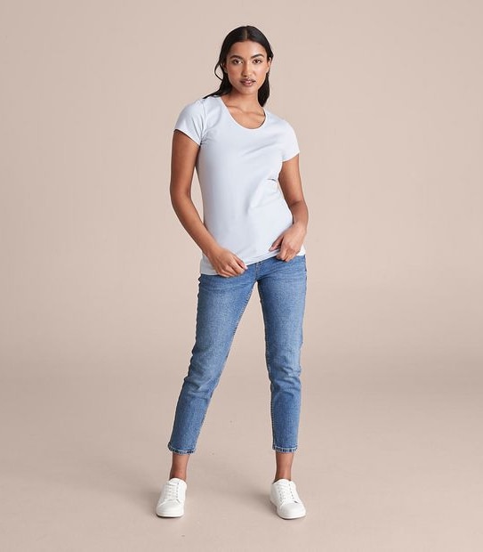 Organic Cotton Crew Neck T-Shirt