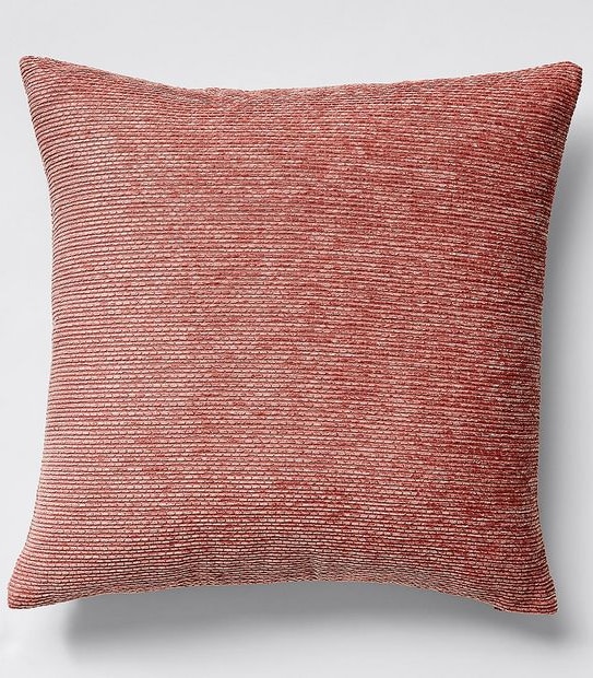 Chenille Textured Cushion Cover - Pink