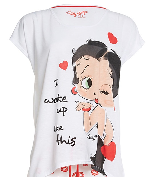 Betty Boop 3/4 Pyjama Set