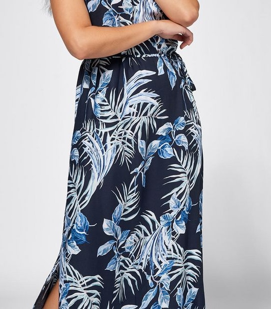 Halter Neck Maxi Dress