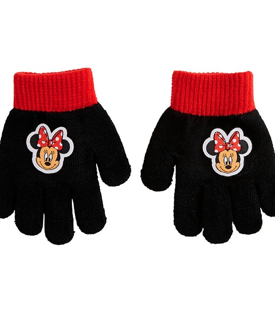 Minnie Mouse Knitted Gloves
