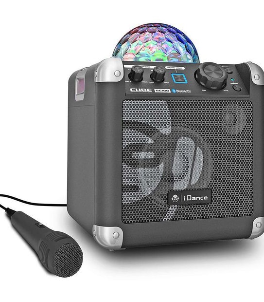 IDance Sing Cube Bluetooth Party Speaker BC100