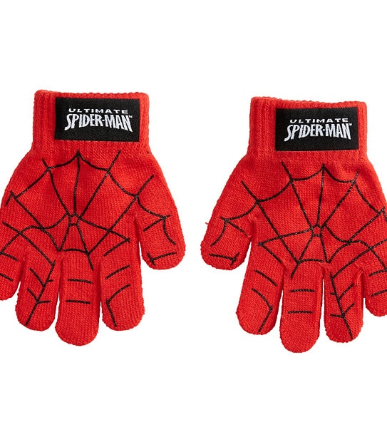 Spider-Man Knitted Gloves