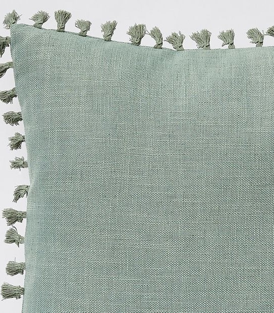 Marcella Tassel Textured Cushion