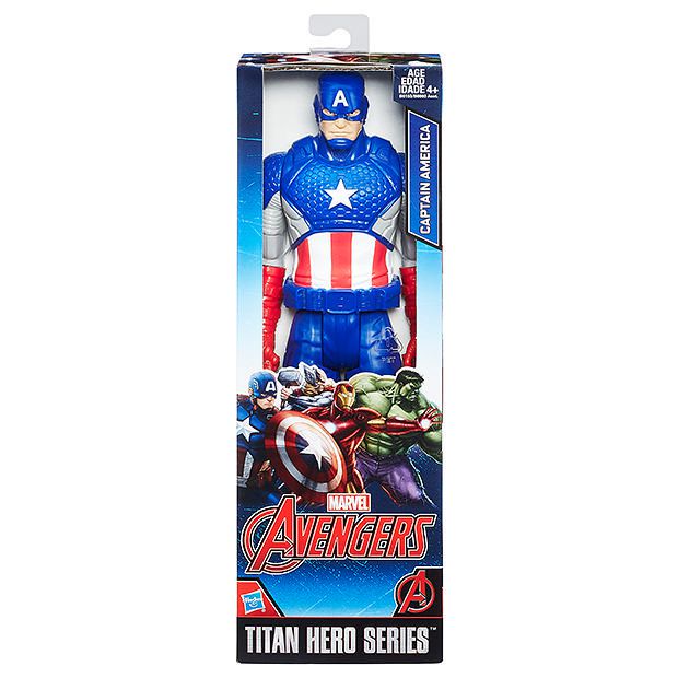 Avengers Titan Hero Series Captain America Action Figure Avengers Titan Hero Series Captain America Action Figure