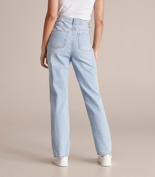 Lily Loves High Rise Straight Leg Jeans 4 of 5