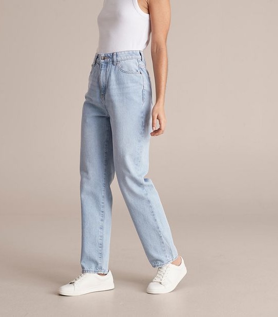 Lily Loves High Rise Straight Leg Jeans 5 of 5