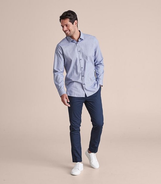 Preview Long Sleeve Dobby Shirt