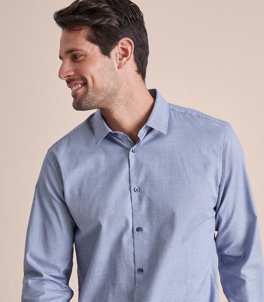 Preview Long Sleeve Dobby Shirt