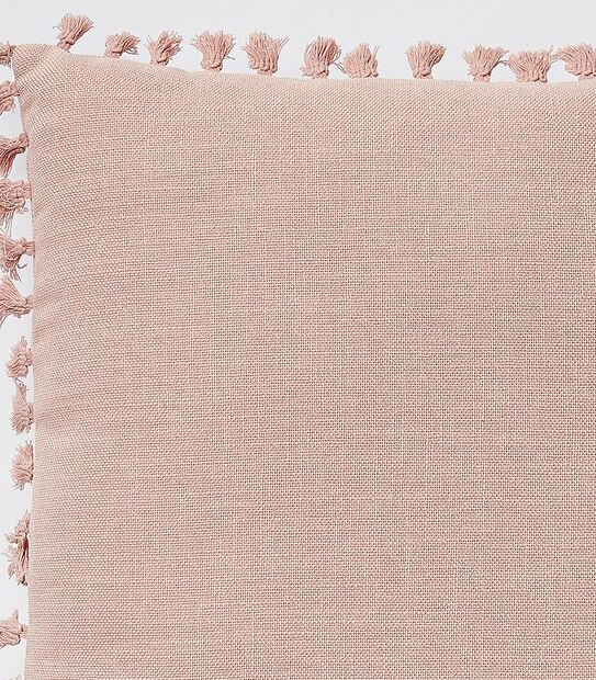 Marcella Tassel Textured Cushion