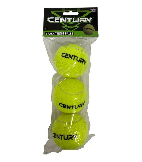 Century Tennis Balls - 3 Pack