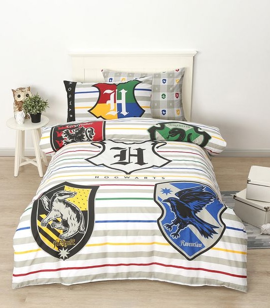 Harry Potter Houses Quilt Cover Set