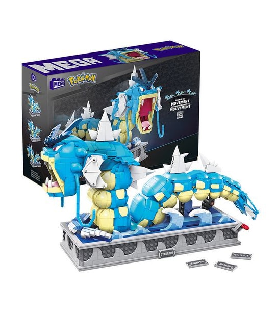 MEGA Construx Pokemon Motion Gyarados Building Set