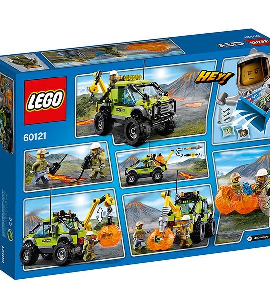LEGO&reg; CITY Volcano Exploration Truck - 60121
