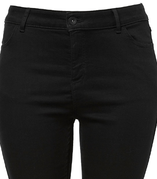 Belle Curve Biker Jeans - Black