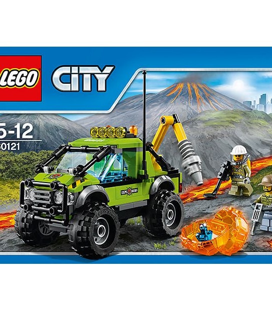 LEGO&reg; CITY Volcano Exploration Truck - 60121