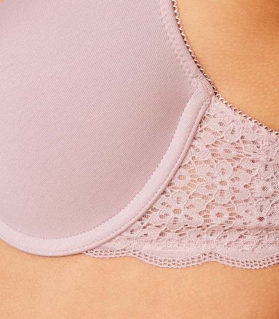 Lily Loves Cotton Push Up Bra - Soft Pink