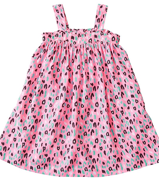 Girls' Animal Print Dress