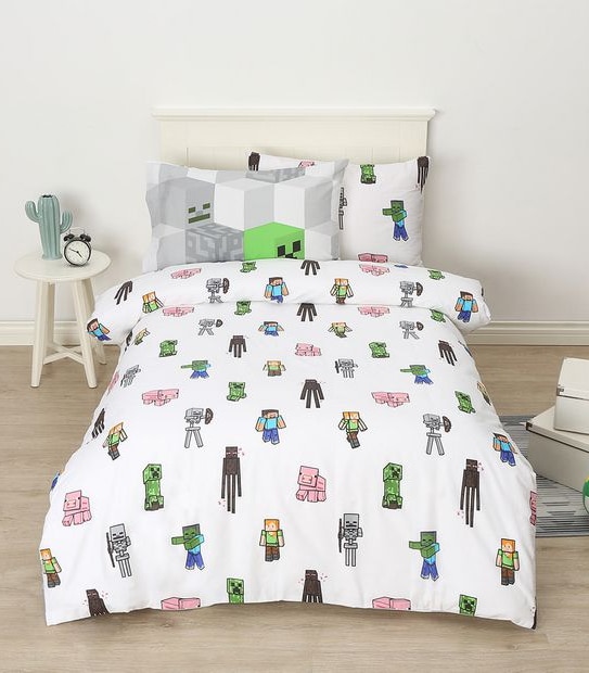 Minecraft Quilt Cover Set