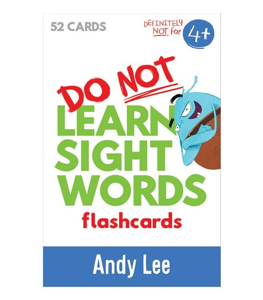 Do Not Learn Flashcards - Sight Words - Andy Lee 2 of 2