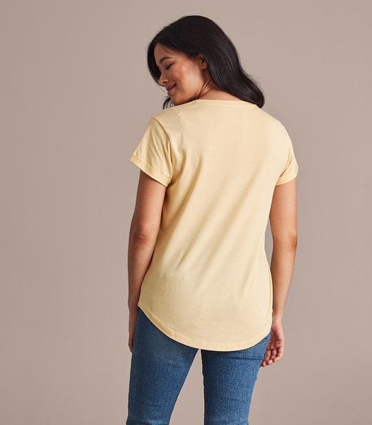 Cotton/Modal Relaxed T-Shirt