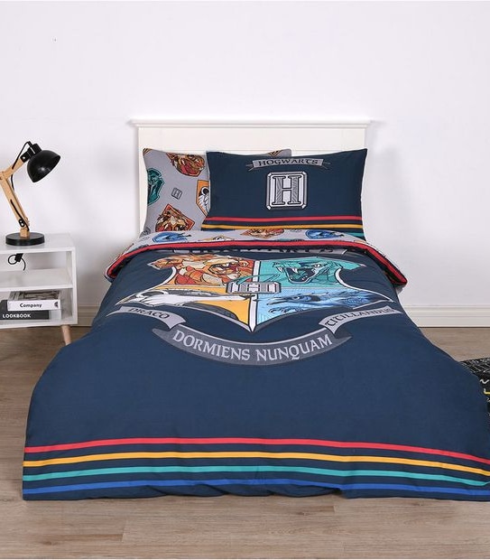 Harry Potter Quilt Cover Set - Double Bed