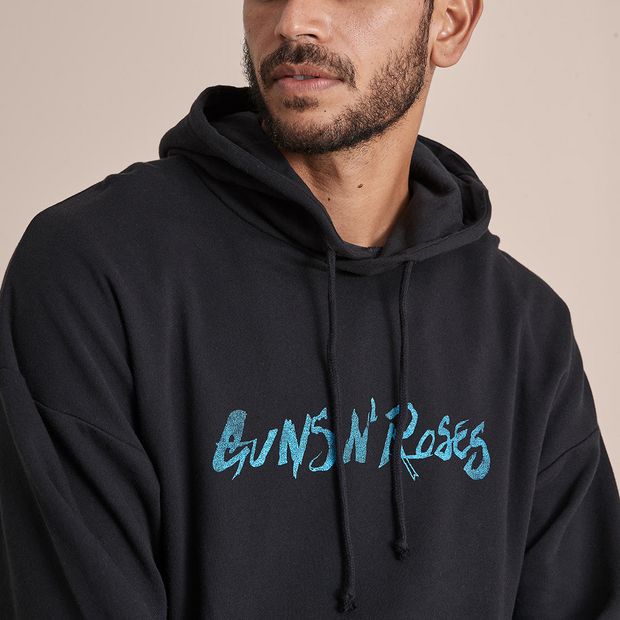 H&m guns on sale n roses hoodie